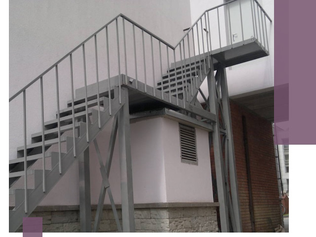 Монтаж пожарных лестниц под ключ в Дагестанских Огнях с гарантией качества