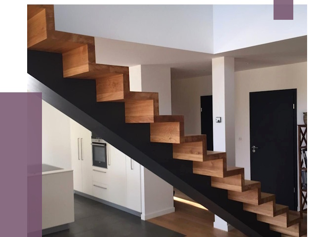 Изготовление деревянных лестниц в Дагестанских Огнях от 87746 руб. | ПРОЛЁТ-Дгс