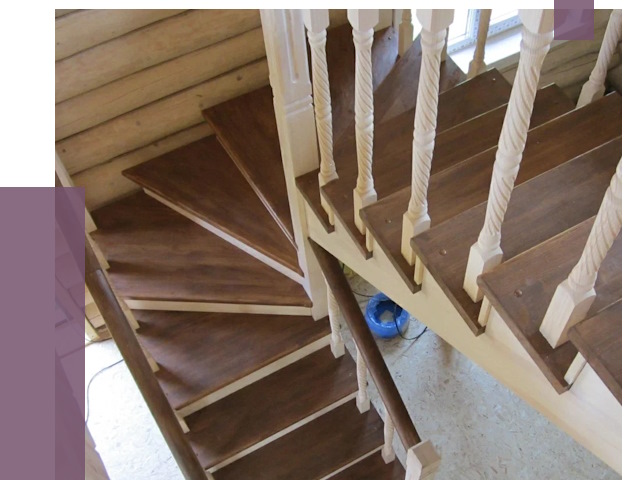 Реставрация деревянных лестниц в Дагестанских Огнях от 4336 руб.