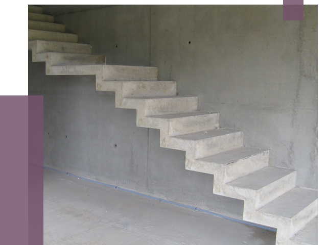 Бетонные лестницы в Дагестанских Огнях от 19098 руб. под ключ | ПРОЛЁТ-Дгс