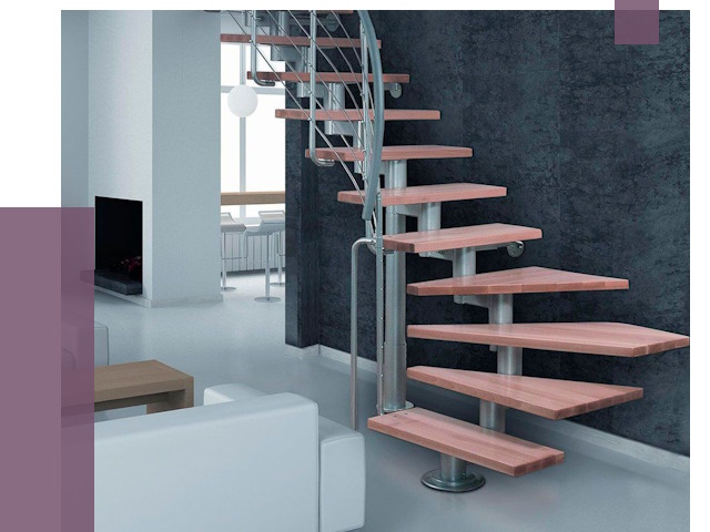 Модульные лестницы в Дагестанских Огнях от 17033 руб. — купить в ПРОЛЁТ-Дгс