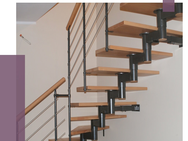 Изготовление модульных лестниц в Дагестанских Огнях от 11613 руб. 