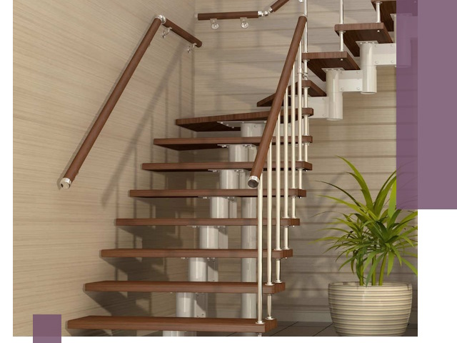 Изготовление модульных лестниц под ключ в Дагестанских Огнях