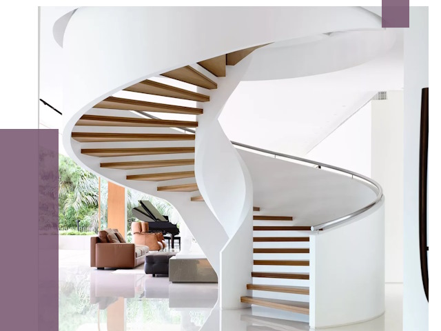 Винтовые лестницы в Дагестанских Огнях под ключ от 49034 руб. | ПРОЛЁТ-Дгс