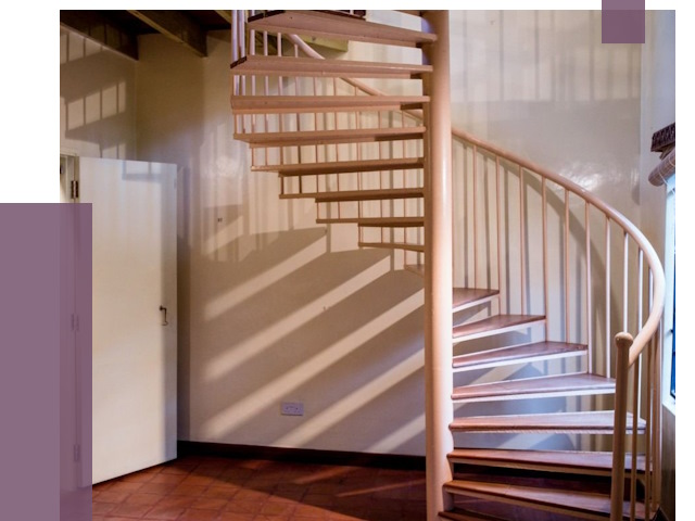 Изготовление винтовых лестниц на заказ в Дагестанских Огнях от 76906 руб. | ПРОЛЁТ-Дгс