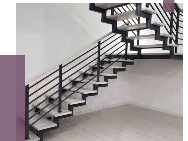 Лестницы на металлокаркасе под ключ в Дагестанских Огнях от 12904 руб. | ПРОЛЁТ-Дгс