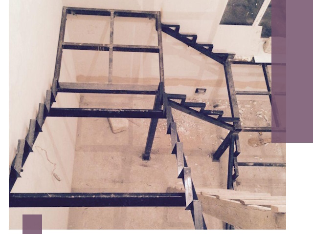 Монтаж лестниц на металлокаркасе в Дагестанских Огнях быстро и качественно