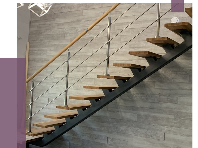 Изготовление лестниц на монокосоуре в Дагестанских Огнях от 76906 руб. 