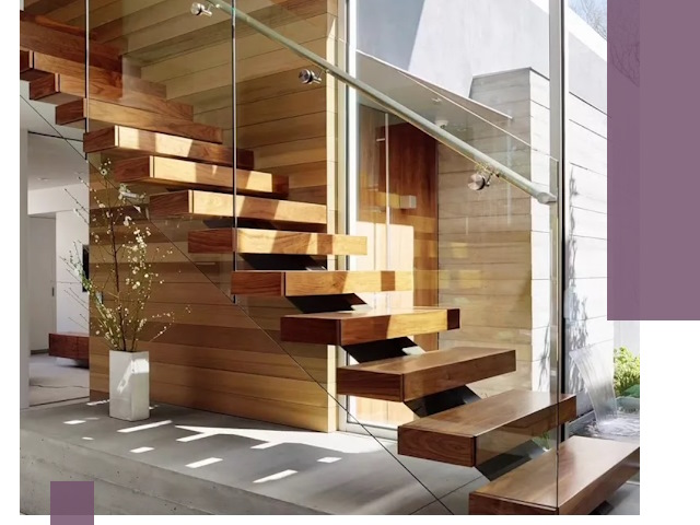 Современные лестницы на заказ в Дагестанских Огнях — изготовление и монтаж