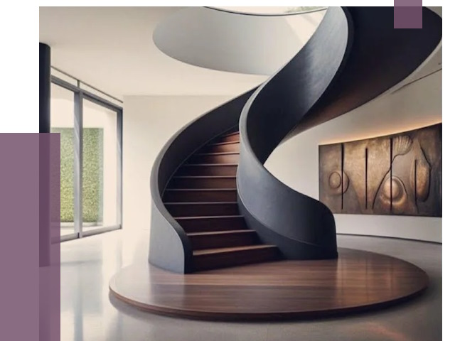 Элитные лестницы под заказ в Дагестанских Огнях от 190976 руб. — ПРОЛЁТ-Дгс