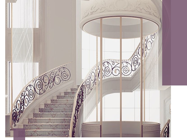 Элитные лестницы на заказ высокого класса в Дагестанских Огнях