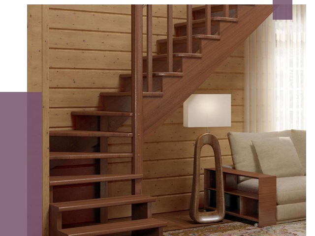 Лестницы эконом класса в Дагестанских Огнях от 18427 руб. бюджетные решения