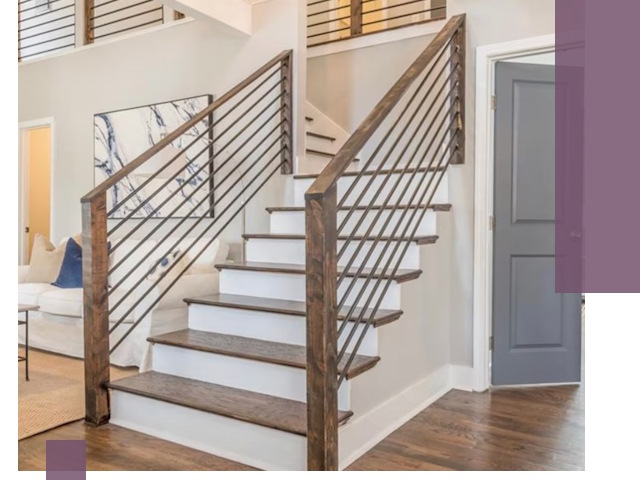 Лестницы для коттеджа под ключ в Дагестанских Огнях — изготовление и монтаж