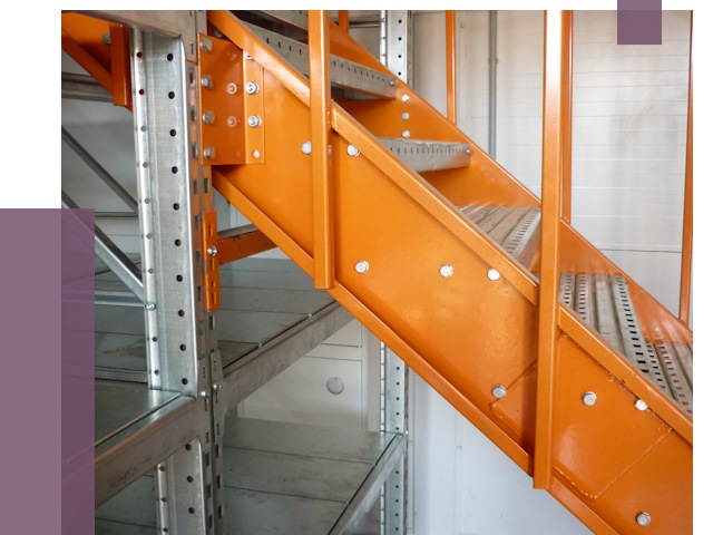 Лестницы для склада в Дагестанских Огнях от 77423 руб. — решения | ПРОЛЁТ-Дгс