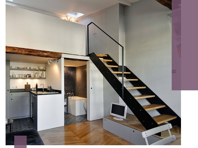 Лестницы на антресоль под ключ в Дагестанских Огнях — изготовление и монтаж