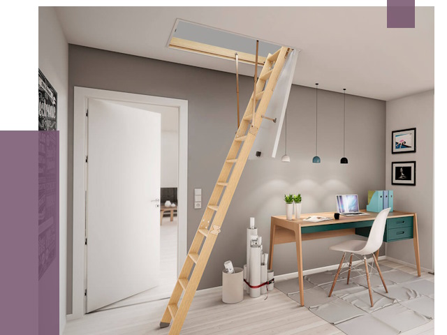 Чердачные лестницы в Дагестанских Огнях — от 14710 руб. | ПРОЛЁТ-Дгс