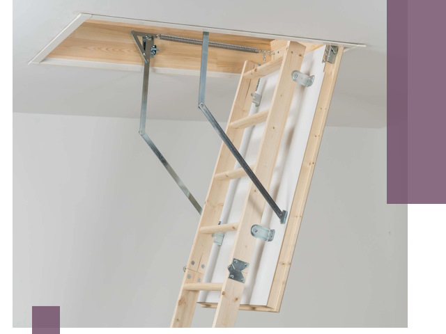 Установка чердачной лестницы под ключ в Дагестанских Огнях