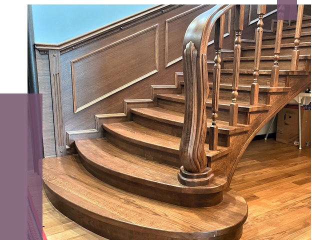 Дубовые лестницы под ключ в Дагестанских Огнях от 178072 руб. — ПРОЛЁТ-Дгс