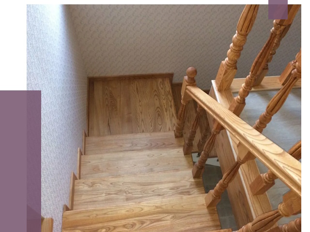 Сосновые лестницы в Дагестанских Огнях под ключ от 8155 руб.  | ПРОЛЁТ-Дгс