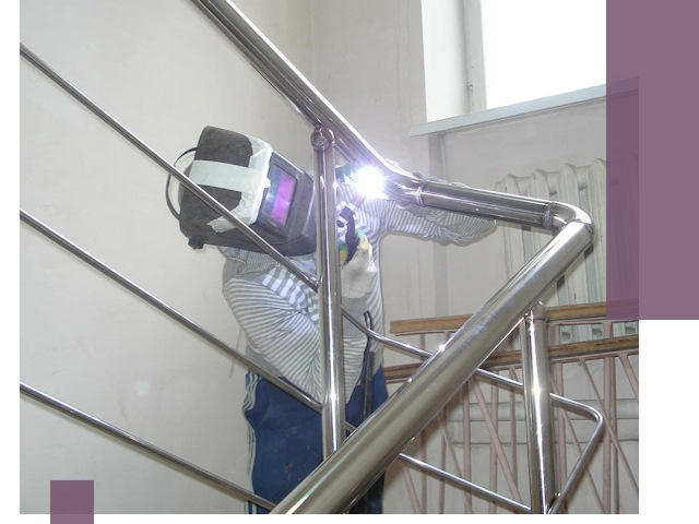 Монтаж перил и ограждений качественно в Дагестанских Огнях