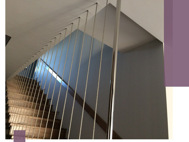 Тросовые перила под ключ в Дагестанских Огнях — производство и монтаж