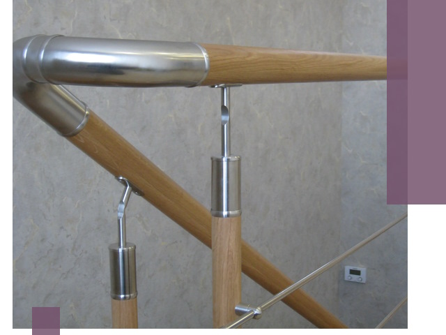 Комбинированные перила на заказ в Дагестанских Огнях — монтаж и производство