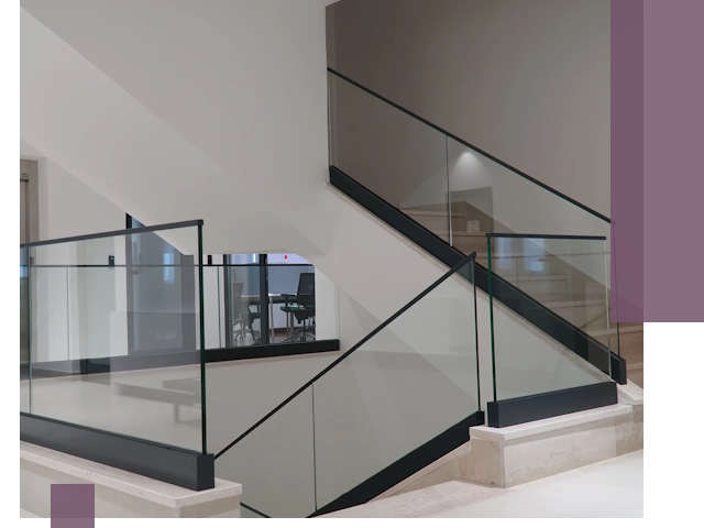 Стеклянные перила премиум-класса с установкой в Дагестанских Огнях