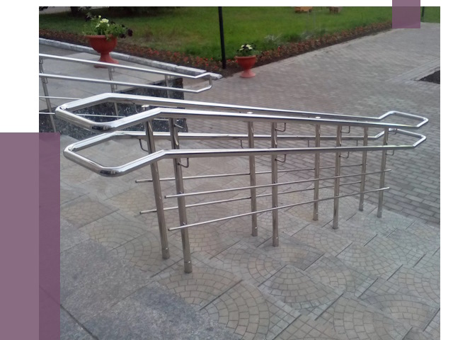 Перила для инвалидов в Дагестанских Огнях от 7660 руб. под ключ | ПРОЛЁТ-Дгс