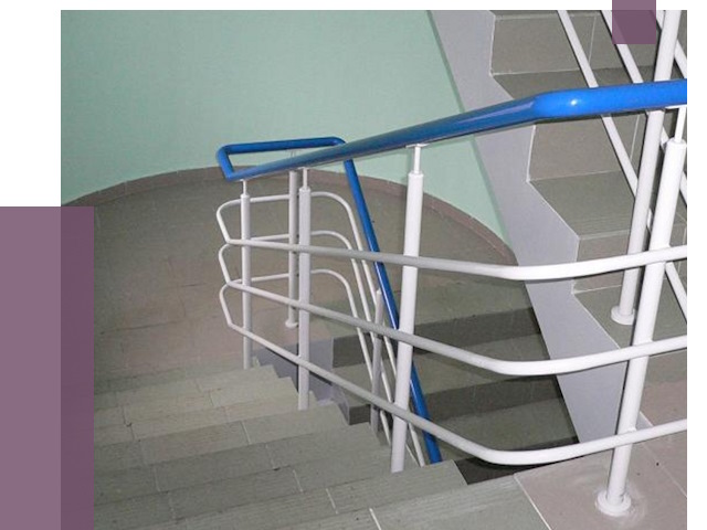 Перила в подъезде в Дагестанских Огнях — установка и замена от 7484 руб. | ПРОЛЁТ-Дгс