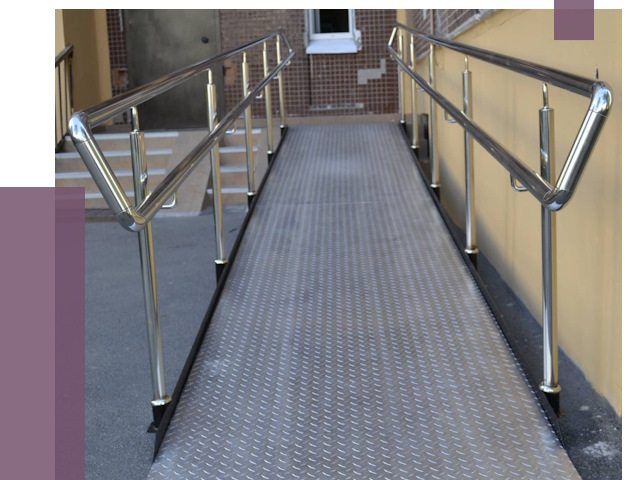 Пандусы в Дагестанских Огнях от 12388 руб. — установка для инвалидов | ПРОЛЁТ-Дгс