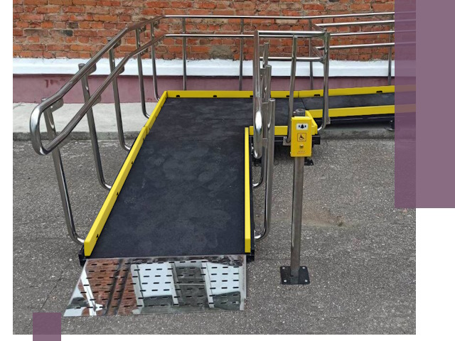 Изготовление наклонных пандусов для инвалидов в Дагестанских Огнях