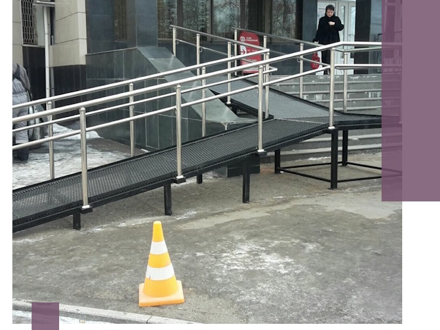 Стационарные пандусы под ключ в Дагестанских Огнях — изготовление и монтаж