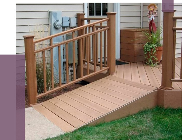 Пандус на крыльцо в Дагестанских Огнях под ключ от 7845 руб.