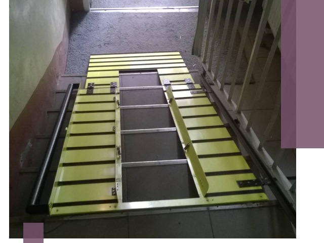 Профессиональный монтаж пандуса в подъезд в Дагестанских Огнях