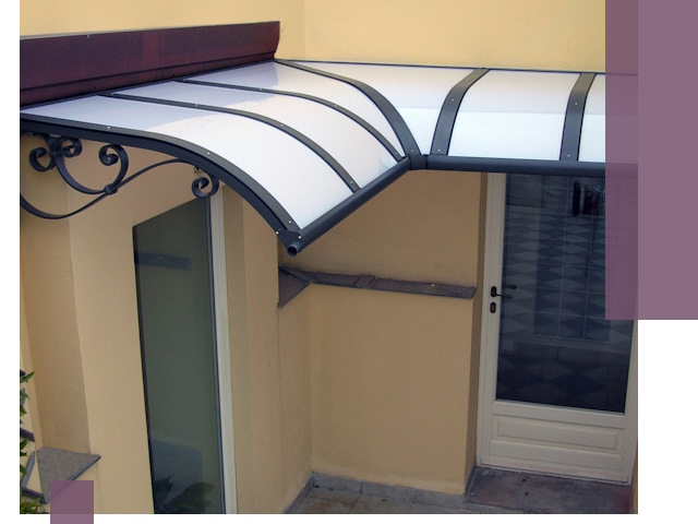 Монтаж козырьков любой сложности в Дагестанских Огнях под ключ