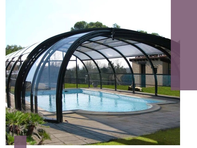 Навесы для бассейна в Дагестанских Огнях: изготовление и монтаж под ключ