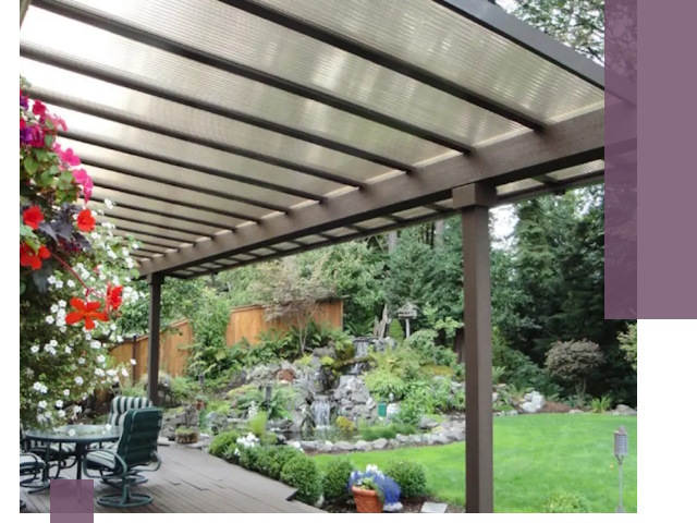 Навесы из поликарбоната под ключ в Дагестанских Огнях быстро и надёжно