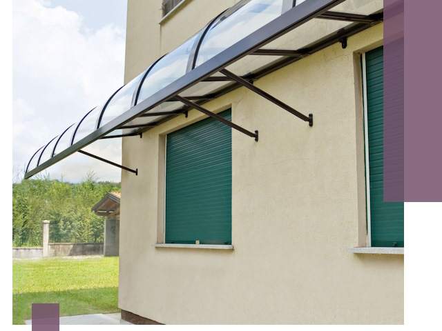 Козырьки над окнами в Дагестанских Огнях — изготовление и монтаж по выгоде