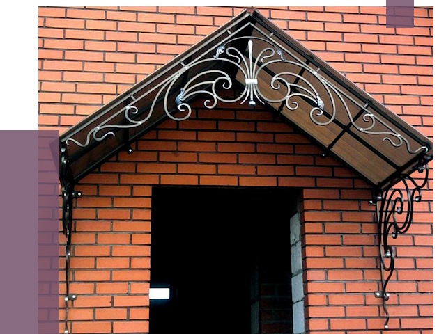 Металлические козырьки в Дагестанских Огнях от 10788 руб. 