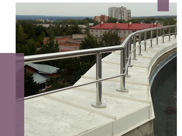 Парапеты и ограждения кровли в Дагестанских Огнях от 5007 руб.