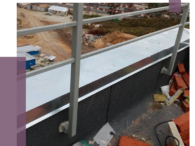 Монтаж парапетов в Дагестанских Огнях от 4336 руб.  | ПРОЛЁТ-Дгс