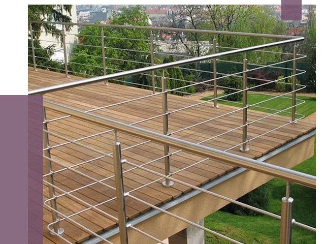 Алюминиевые парапеты в Дагестанских Огнях под ключ от 7845 руб. 