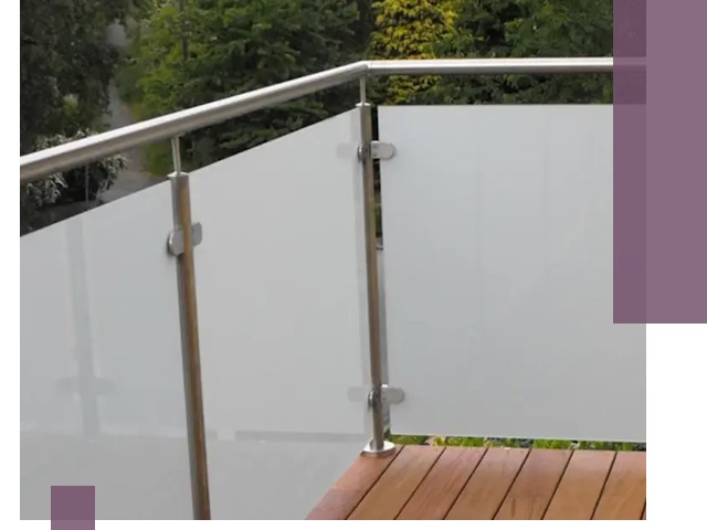 Алюминиевые парапеты для балконов и террас в Дагестанских Огнях