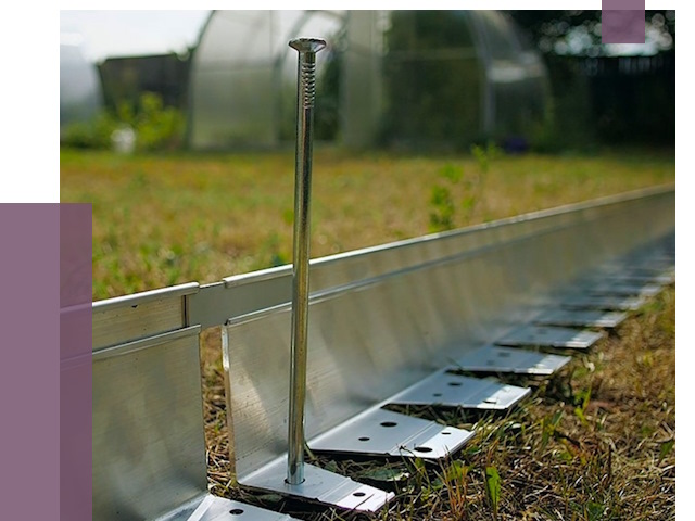 Металлические бордюры для газона в Дагестанских Огнях от 4336 руб. | ПРОЛЁТ-Дгс