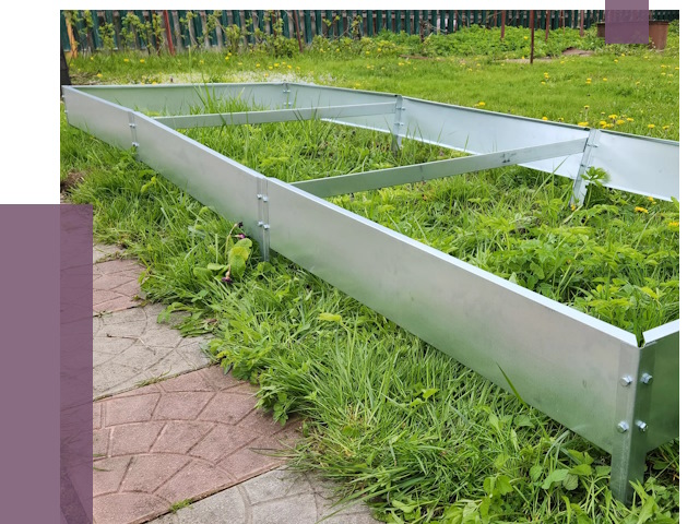 Металлические бордюры для грядок в Дагестанских Огнях от 1807 руб. 