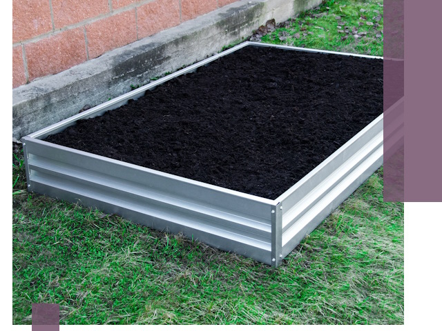 Металлические бордюры для грядок в Дагестанских Огнях: прочность и аккуратность