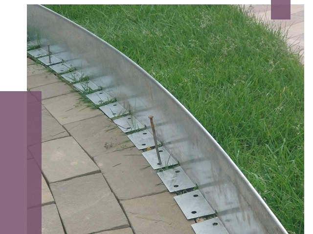 Металлические бордюры для тротуаров в Дагестанских Огнях от 8775 руб.