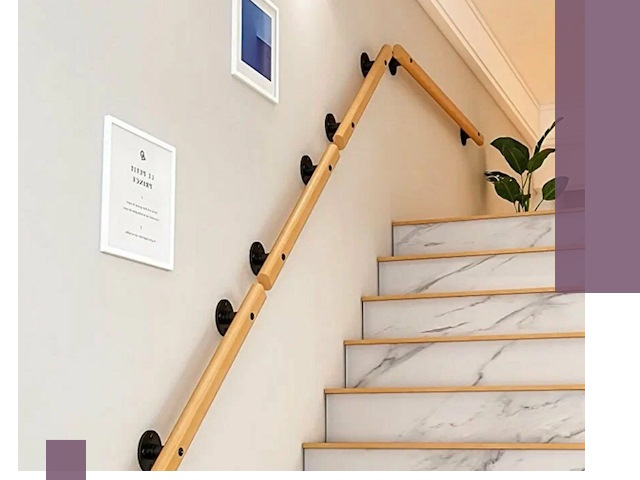 Поручни металлические и деревянные под ключ в Дагестанских Огнях