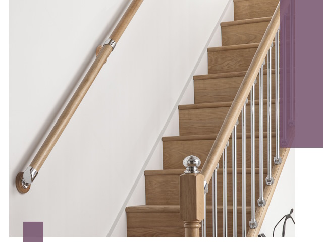 Пристенные поручни из стали и нержавейки под монтаж в Дагестанских Огнях