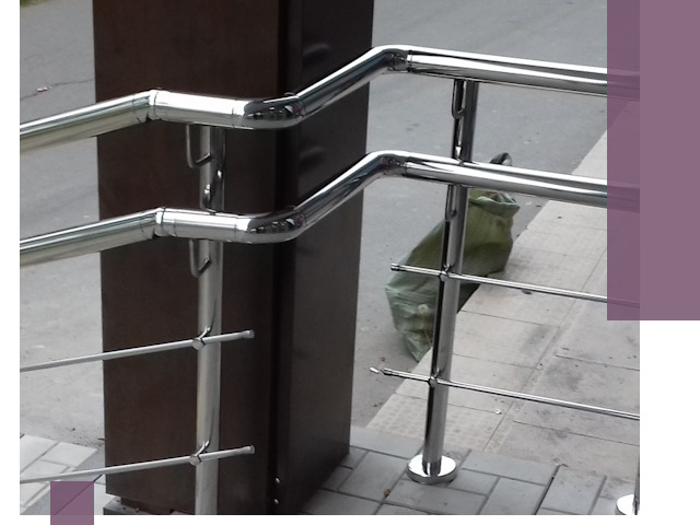 Монтаж поручней из нержавеющей стали в Дагестанских Огнях качественно и быстро